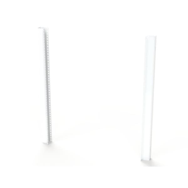Rack, 28 in. H x 1.97 in. W x 2.44 in. L, Steel